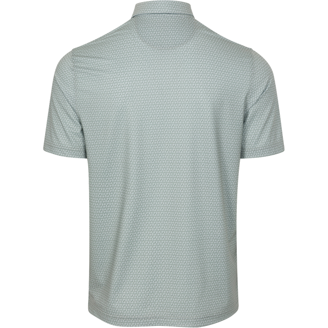 Men's ML75 Hexagonal Ray Golf Polo - Gravel