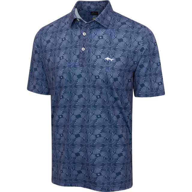 ML75 Tropic Stretch Golf Polo - Navy