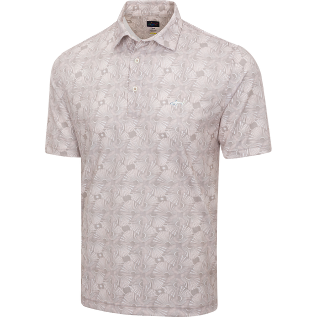 ML75 Tropic Stretch Golf Polo - Taupe Grey