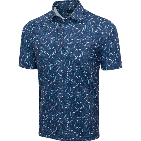 ML75 K317 Splash Golf Polo - Navy