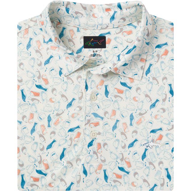 ML75 K317 Splash Golf Polo - Navy
