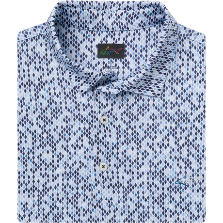 Men's NEW Trellis Golf Polo - Navy