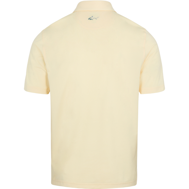 Men' "K480" Freedom Micro Pique Stretch Polo - Lemon Palm