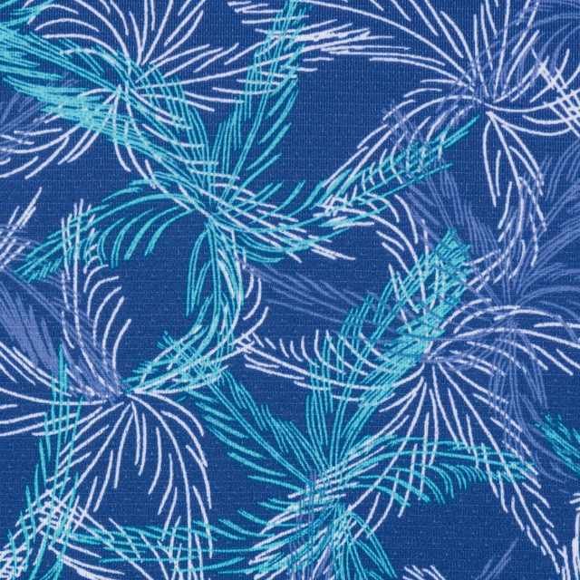 Men's Tropical Navy Golf Polo