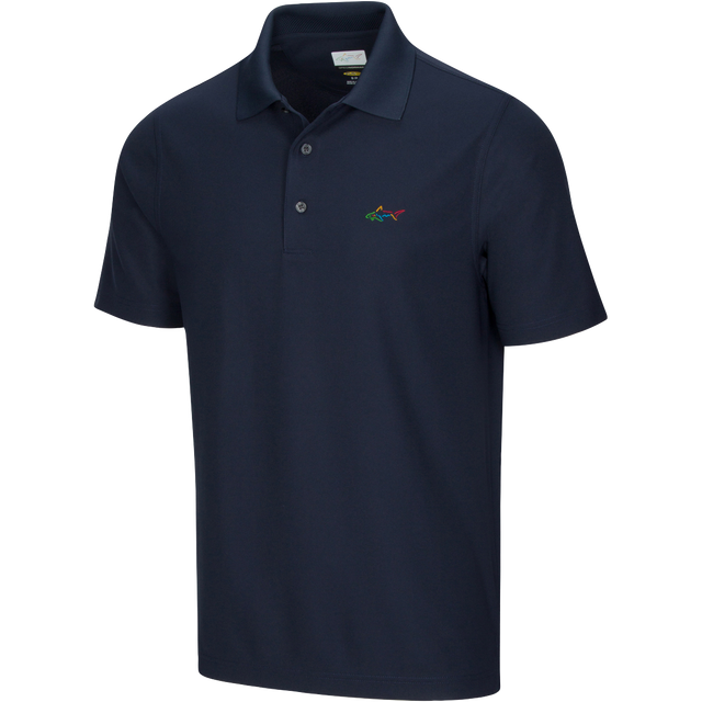Classic Pique Shark Polo - Navy