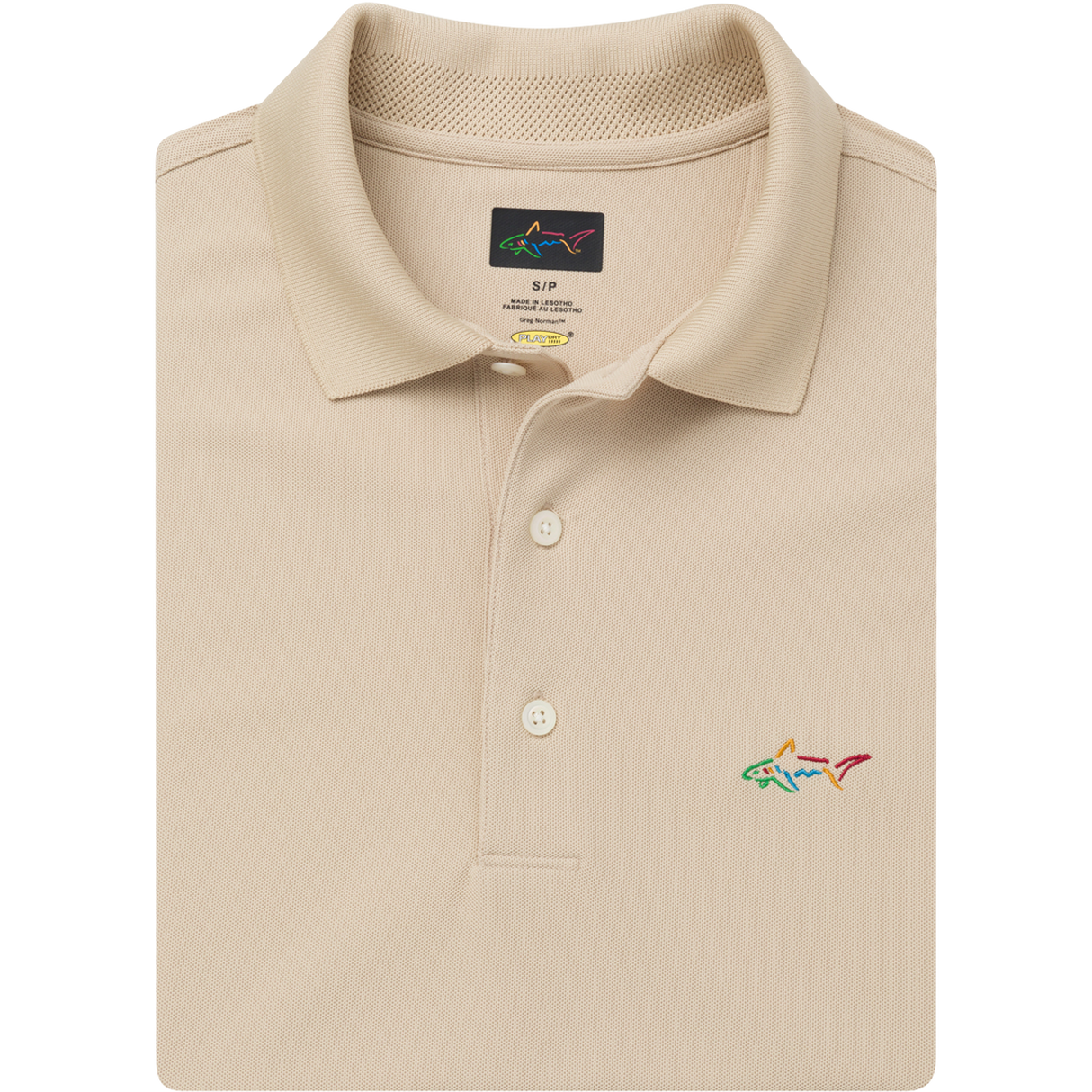 Classic Pique Shark Polo - Warm Sand