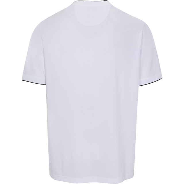 Baseball Collar Micro Pique Shark Polo