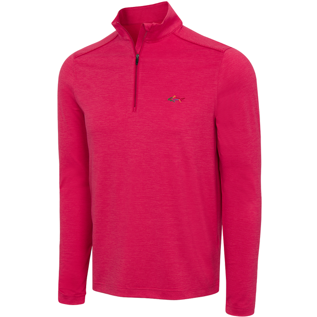 Cozy Stripe Jersey Quarter Zip