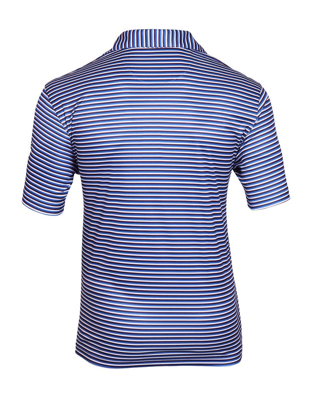 Men's Navy Strips Polo T shirt