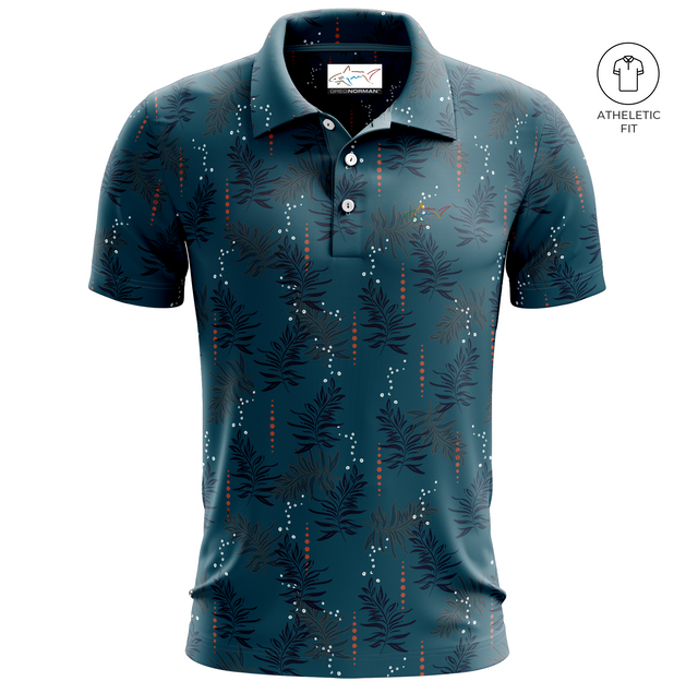 Men's Leafy Links Golf Polo