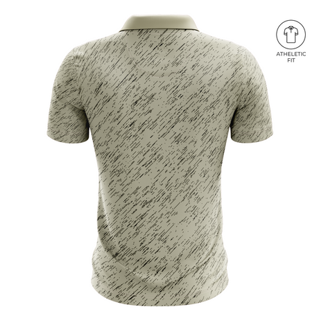 Men's Sandstrom Dash Golf Athletic Fit Golf Polo - Sandstone