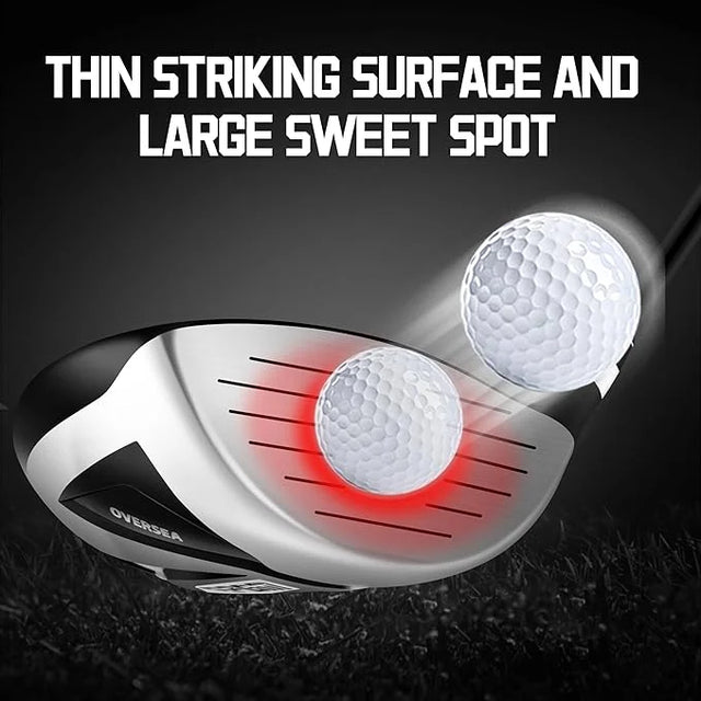 PGM Men's Steel Golf Clubs Set with Stand Bag - MTG051