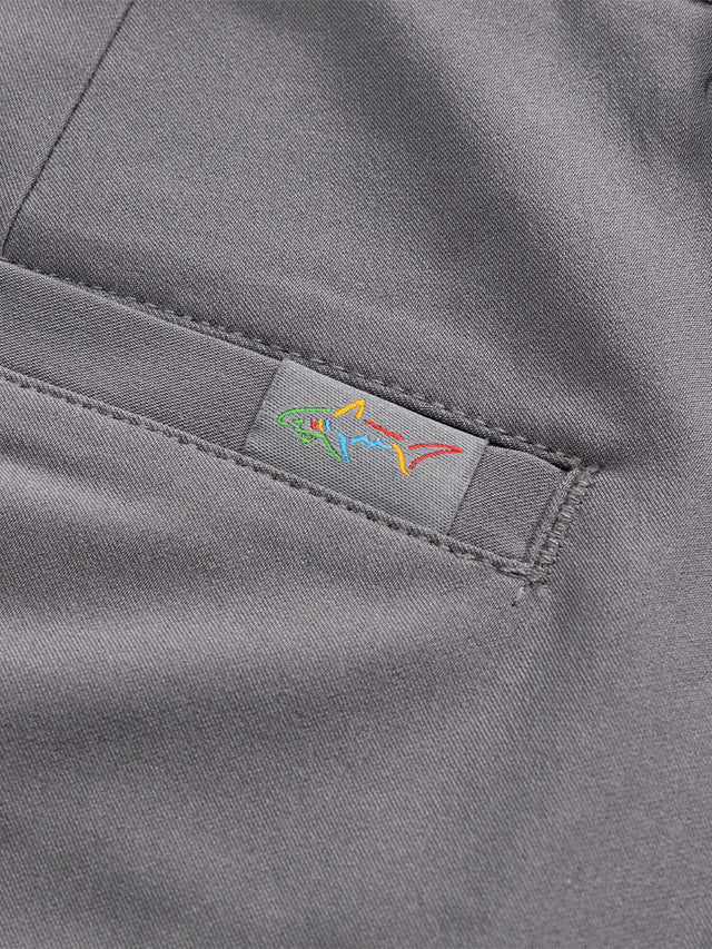 Tech 9.5" Stretch Golf Short - Steel