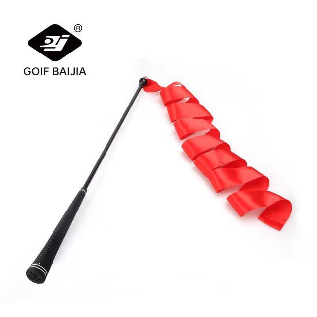 Golf Color Ribbon Swing Trainer - Visualize Swing Path, Improve Consistency