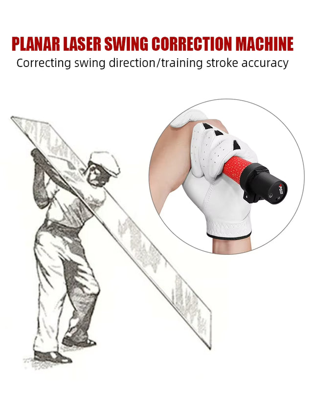 Adjustable Angle Golf Laser Swing Trainer