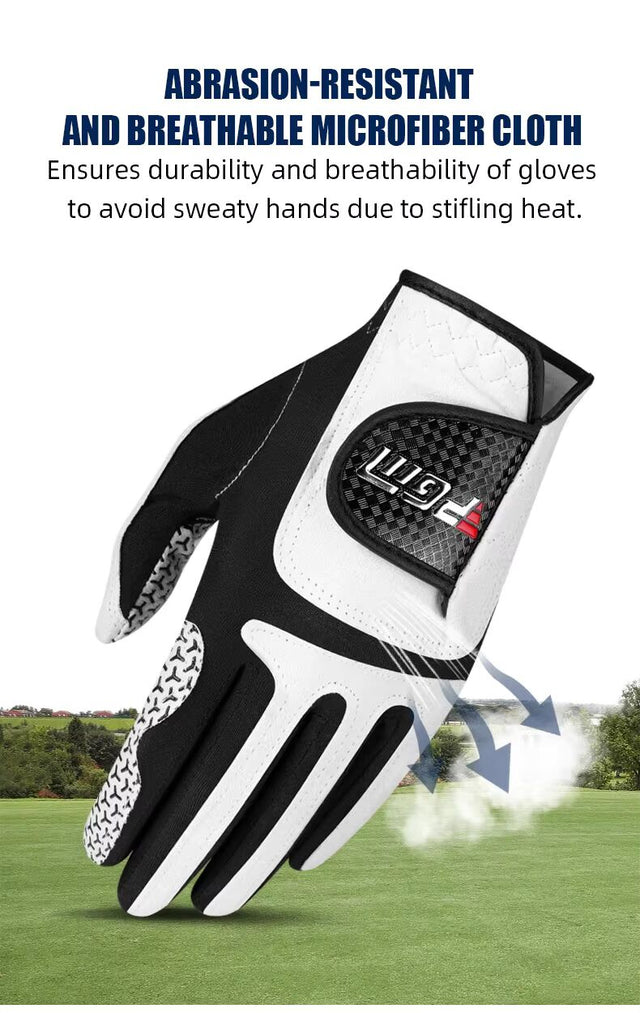 Men's Golf Glove – Breathable, Anti-Slip, and Flexible Grip