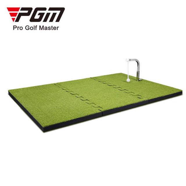 Sliceable Impact Pad Adjustable Height Golf Swing Trainer