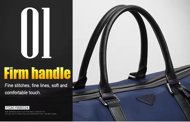 Golf Boston Bag – Waterproof, Dual-Layer Travel Design