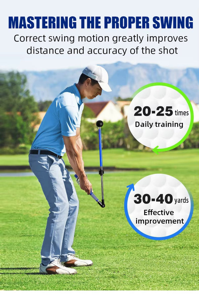 Golf Swing Trainer (Folding Correction Practitioner)
