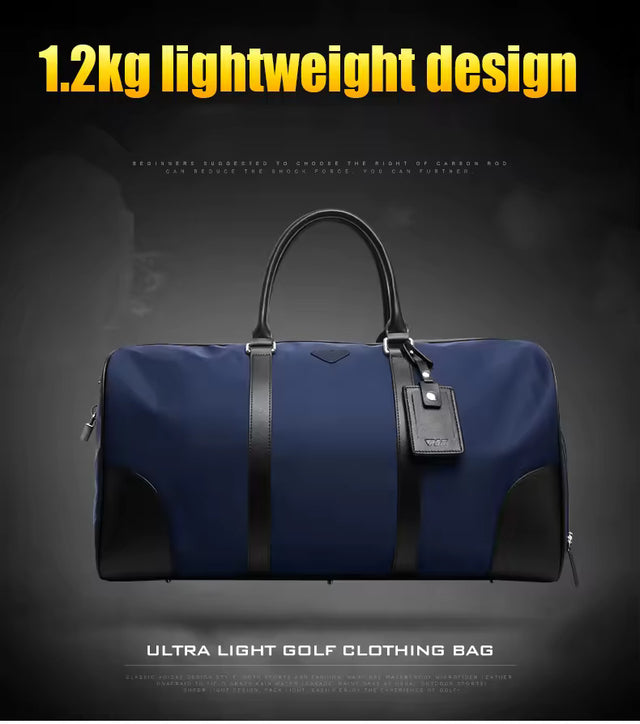 Golf Boston Bag – Waterproof, Dual-Layer Travel Design