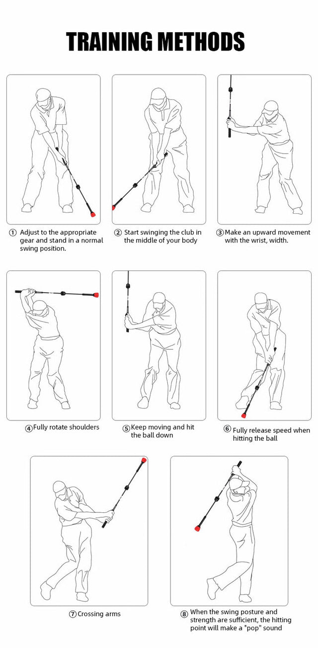 Golf Swing Speed Sticks Training Aids
