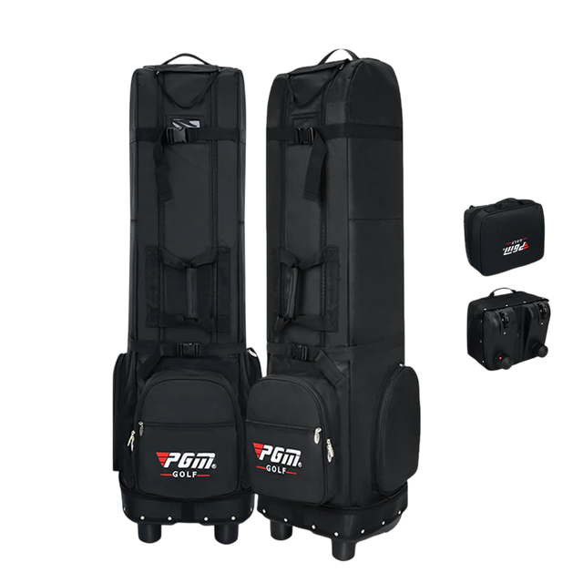 HKB012 Durable Nylon Waterproof Black Golf Travel Cover