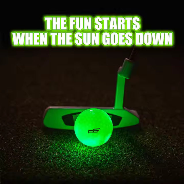 LED Glow Golf Balls for Night Accept