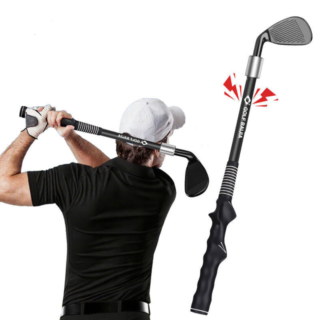 Golf Practice Tool 7 Iron-black, Portable and Convenient, Practice