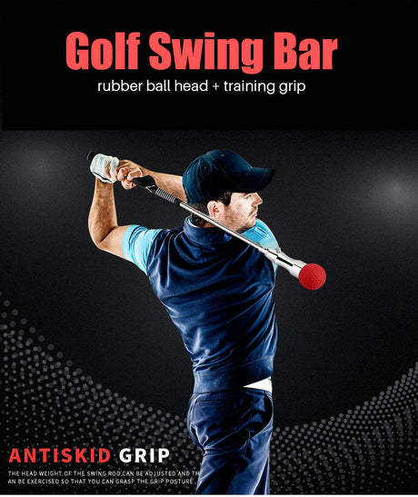 Golf Swing Trainer (Rubber Head Swing Stick)