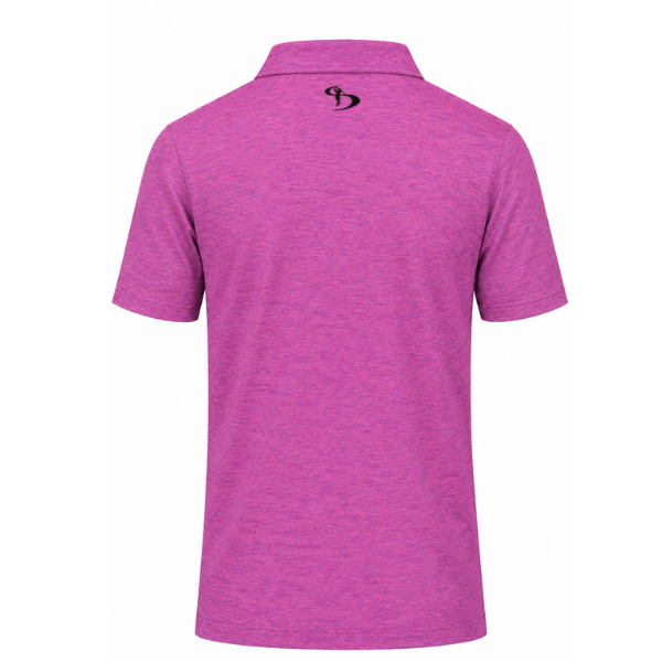 Men’s Abstract Scribble Printed Golf Polo