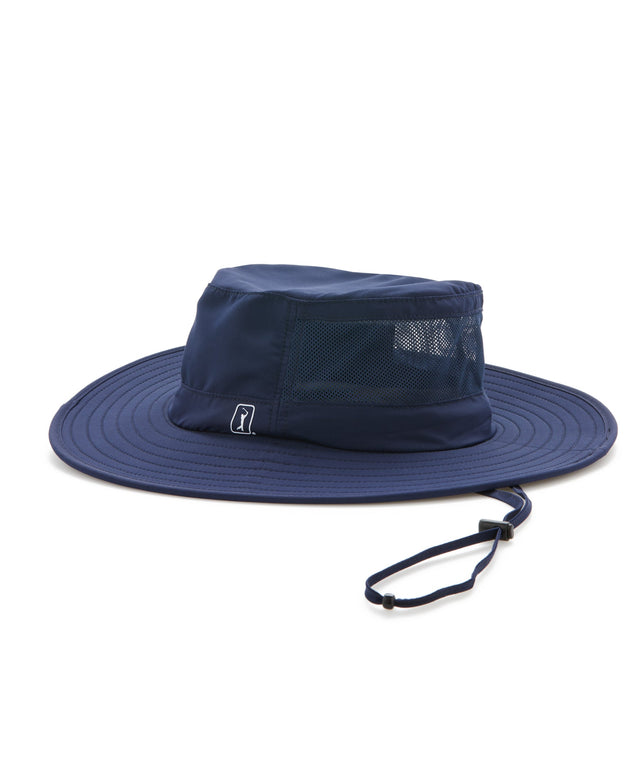 PGA TOUR Solar Bucket Golf Hat - Peacoat