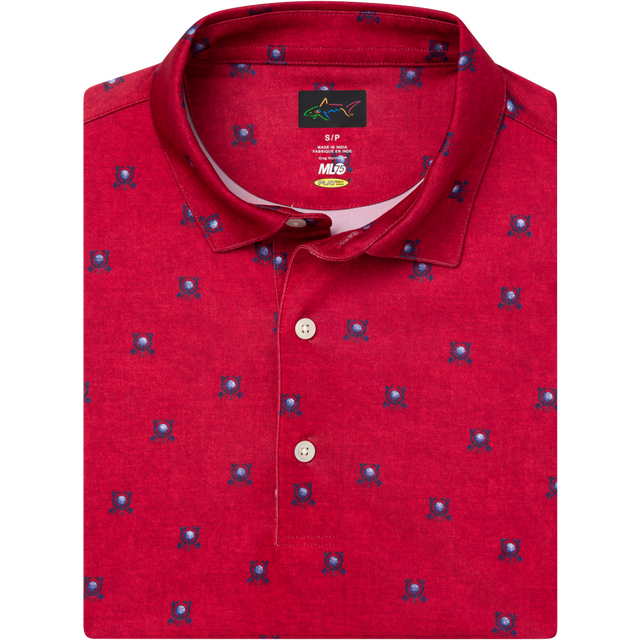 ML75 Championship Polo - BRICK RED