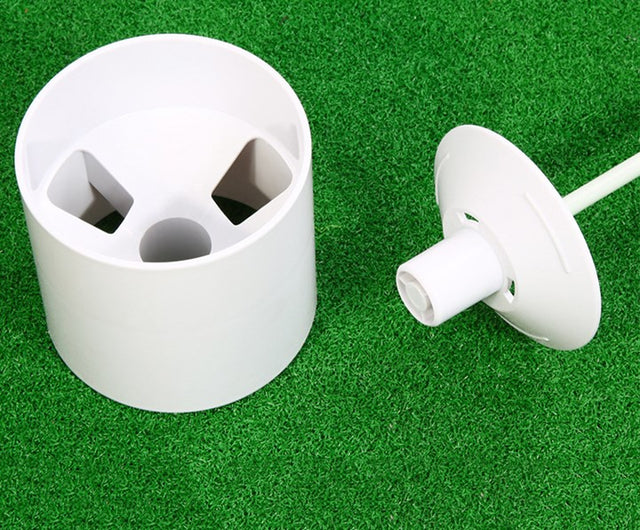 DB001 Golf Hole Cup (Plastic Flagpole Set)