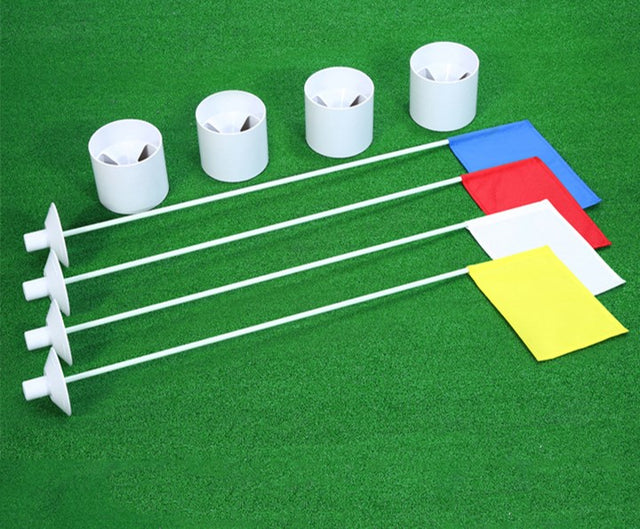 DB001 Golf Hole Cup (Plastic Flagpole Set)
