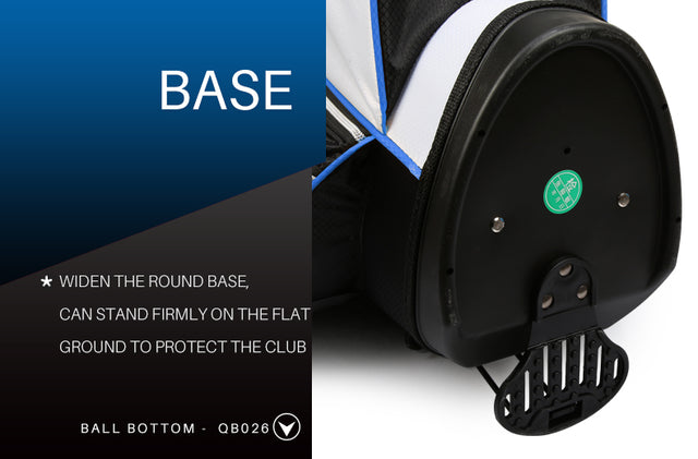 QB026 Ultralight Waterproof Golf Stand Bag - Blue