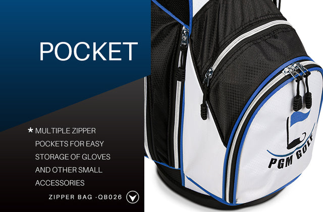 QB026 Ultralight Waterproof Golf Stand Bag - Blue