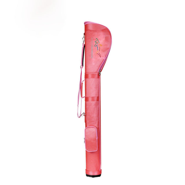 Unisex Golf Gun Bag - Pink (Holds 6-7 Clubs)