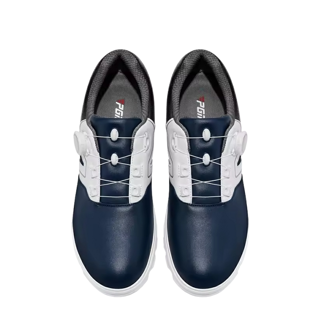 Men's Golf Automatic Lacing Anti Side Slip Waterproof Golf Shoes