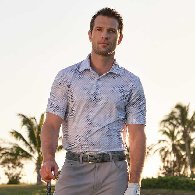 Digital Fin Ultra-Stretch Polo