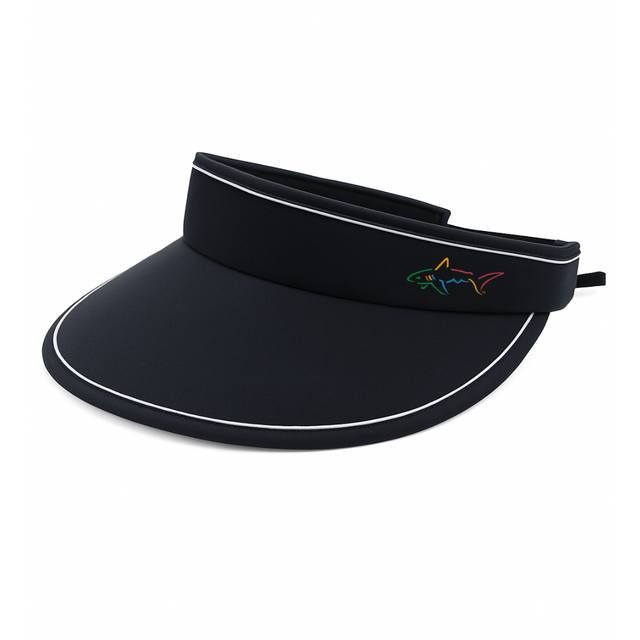 SharkFlex Pro Tour Visor - Black
