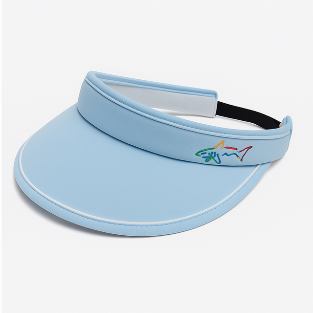 SharkFlex Pro Tour Visor - Sky Blue