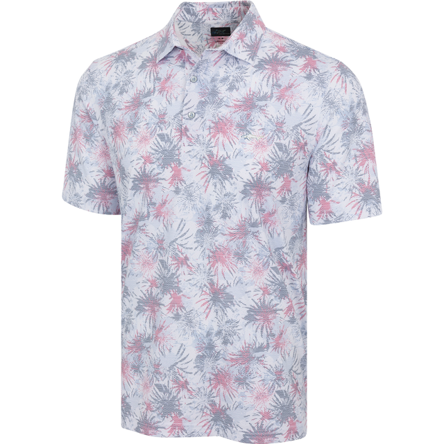 ML75 Ventilated Fireworks Polo - White