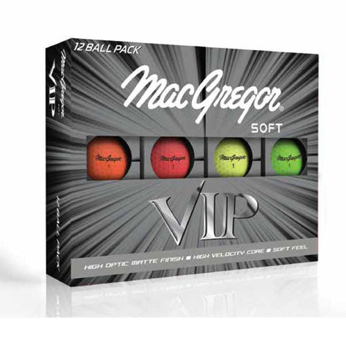 MacGregor Soft VIP Golf Ball - Multi