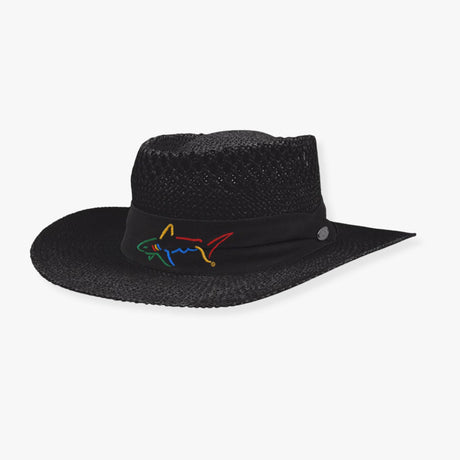 Signature Straw Hat – Breathable, Sun-Protective Golf Style