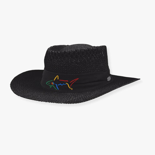 Signature Straw Hat – Breathable, Sun-Protective Golf Style