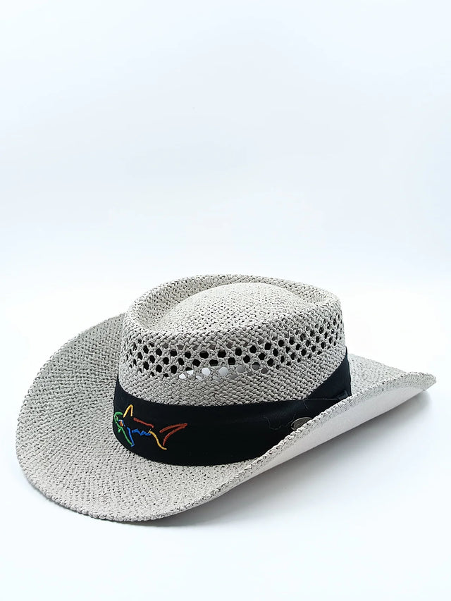 Signature Straw Hat – Breathable, Sun-Protective Golf Style