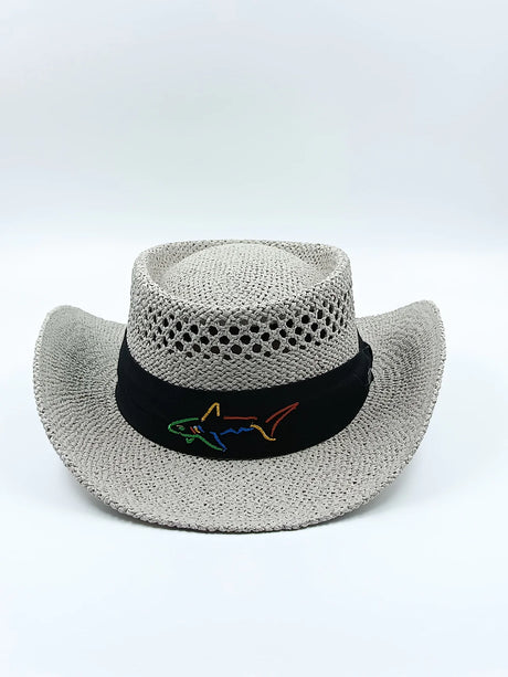Signature Straw Hat – Breathable, Sun-Protective Golf Style