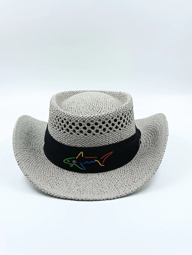 Signature Straw Hat – Breathable, Sun-Protective Golf Style