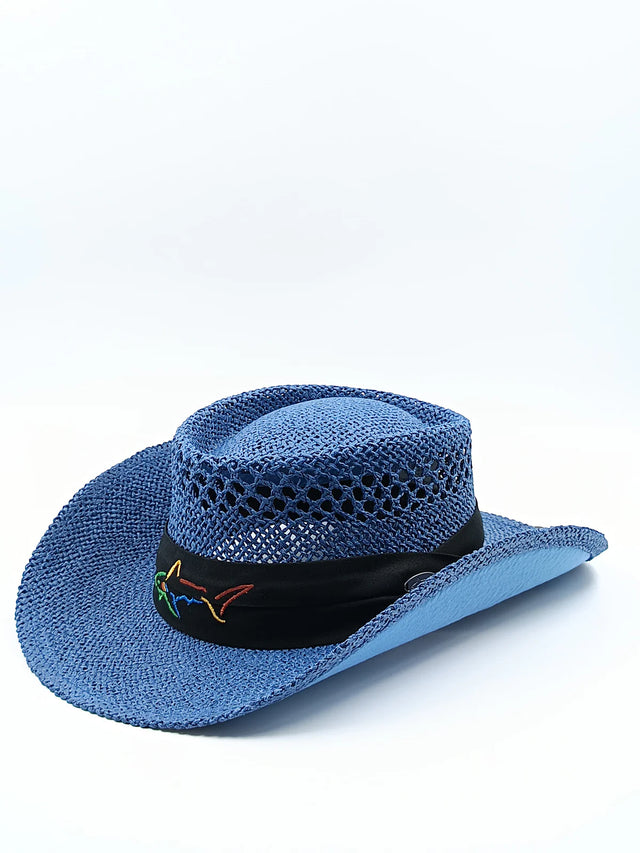 Signature Straw Hat – Breathable, Sun-Protective Golf Style