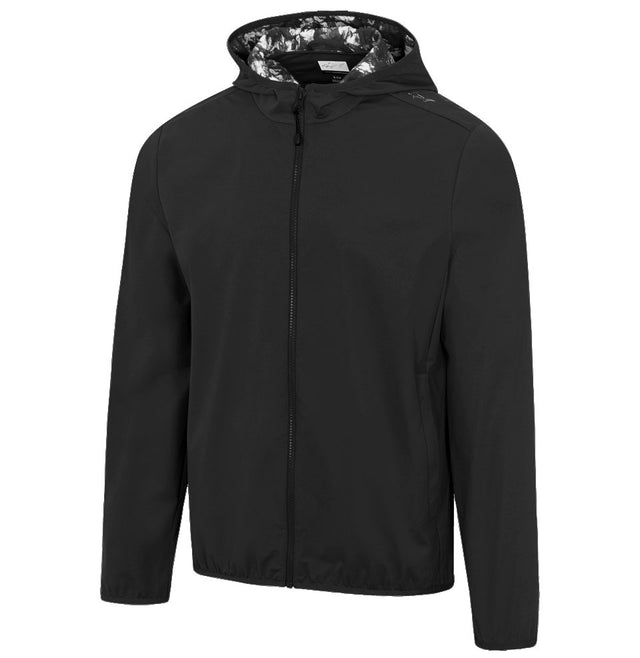 Full-Zip Rain Jacket - Black